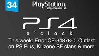 PS4 oclock  Error CE348780 PS Plus Feb games amp Killzone Shadow Fall clans arrive [upl. by Mcconnell]