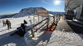 Gressoney La Trinité … Champoluc…Passo dei Salati… Alagna… e rientro a Gressoney… ⛷️⛷️⛷️ [upl. by Aguste365]