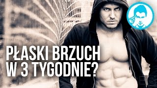 PŁASKI BRZUCH W 3 TYGODNIE  6PACK W 21 DNI [upl. by Renruojos]