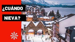 🔴 ¿CÓMO es el CLIMA en Bariloche ¿CUÁNDO NIEVA  Conocé el tiempo en las distintas estaciones [upl. by Nauhs800]