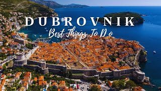 DUBROVNIK Croatia 2024  BEST Things To Do In The Iconic Pearl of The Adriatic [upl. by Jesher]