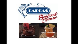 Pappas Seafood House Humble Texas Spicy Watermelon Mule And Cat 35Hurricane [upl. by Annauqaj563]