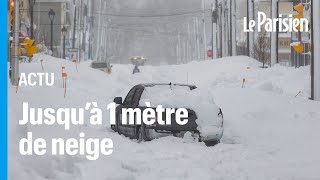 L’est du Canada paralysé par une tempête de neige « historique » [upl. by Lizzy]