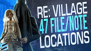 Resident Evil 8 Village  All 47 File Locations Bookworm Achievement [upl. by Margreta796]