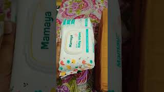 Mamaya Baby Wet Wipes Tamil Mamaya Wet Tissue for babies [upl. by Atirehc]