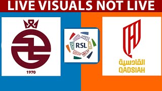 ⚽ Al Kholood vs AlQadisiya LIVE  Saudi Professional League [upl. by Ahsotan68]