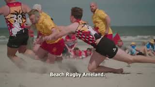 Promo Ameland Beach Rugby Festival 2025 131415 juni 2025 [upl. by Vidovik]