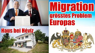 Orbán und Kickl in Wien Migration grösstes Problem [upl. by Peirsen404]