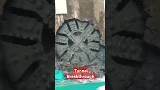 Tunnel Breakthrough 🎊 TBM🎡 Metro Project 🚇 [upl. by Kraus172]