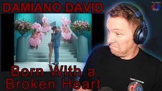 Damiano David  Born With a Broken Heart 🇮🇹 Official Music Video  DaneBramage Rocks Reacts [upl. by Eustache667]