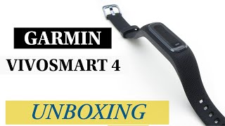 Garmin Vivosmart 4 Unboxing HD 0100199523 [upl. by Meli]