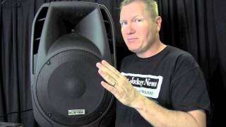 American Audio ELS15A Review by John Young of the Disc Jockey News [upl. by Hong679]