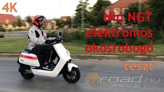 Niu NGT elektromos okosrobogó teszt  Onroadhu [upl. by Sayer463]