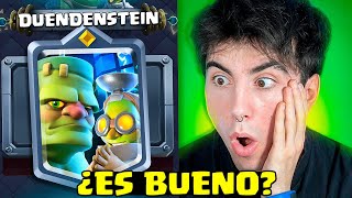 MI PRIMERA VEZ CON DUENDESTEIN NUEVO CAMPEÓN EN CLASH ROYALE😱 [upl. by Eseekram]