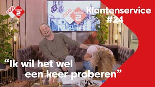 Is Rob Stenders een borsten of billenman  Klantenservice 24  NPO Radio 2 [upl. by Lemal227]