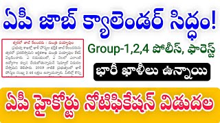 APPSC jobs calendar 2024 ap group2 new notification 2024 ap police notification 2024 ap jobs [upl. by Rosalba956]