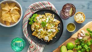 Chilaquiles Verdes Perfectos ¡Salsa Sin Amargor y Tips Infalibles 🌶️🥑 [upl. by Kassey]