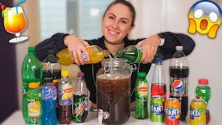 Alle soorten FRISDRANK met elkaar MIXEN 😱 [upl. by Anaugahs]