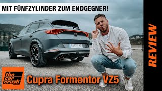 Cupra Formentor VZ5 2021 Mit FÜNFZYLINDER und 390 PS zum ENDGEGNER ✋ Fahrbericht  Review  Test [upl. by Llorrad]