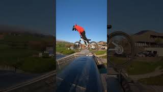 mtbjump mtb mtbpictureoftheday tricks automobile skatepark mtbcrash downhill [upl. by Phelgon]