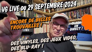 Vide Grenier LIVE 29092024  De belles trouvailles  Clash en direct [upl. by Sokairyk]