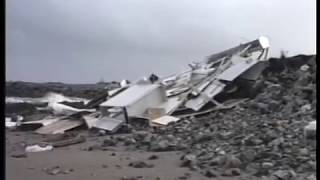 Porthcawl Storm Damage 90 [upl. by Herold724]