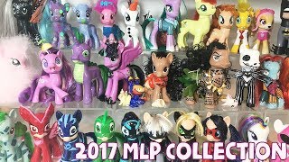 MY 2017 CUSTOM PONY COLLECTION MLP My Little Pony [upl. by Lilybelle583]