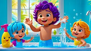 Bath Time  Nursery Rhymes  Kids Songs  Fun and Learning [upl. by Shermy]