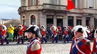 IVREA  Iniziata la Battaglia delle Arance del Carnevale 2024 [upl. by Lobel266]