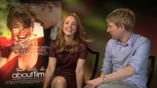 Rachel McAdams And Domhnall Gleeson Interview  About Time  Empire Magazine [upl. by Tonjes]