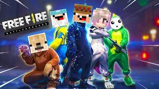 ¡EL EQUIPO MAS ÉPICO de FREE FIRE 😨🔫 CON LA PANDILLA 😂 [upl. by Kerby]