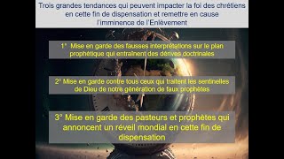 quotLes fausses croyances qui induisent en erreur les chrétiens en cette fin de dispensationquot [upl. by Nilesoy]