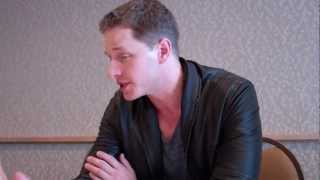 SDCC 2012 Once Upon A Time  Josh Dallas Interview [upl. by Delp939]