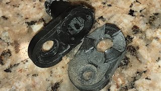 Kenmore Refrigerator Door Not Closing All The Way On Its Own Fix  Easy 8mm or 516 bolts how to [upl. by Atinav]