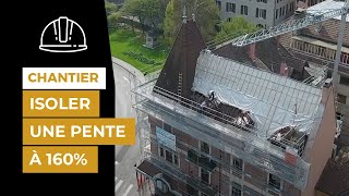 Rénovation de la toiture dun bâtiment avec TRISOSUPER 12 BOOSTR  ACTIS Isolation [upl. by Methuselah421]