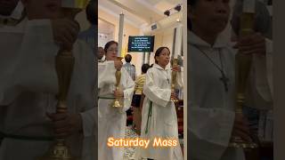 Immaculate Heart of Mary Church Saturday Mass shortsyoutube catholicchurch [upl. by Anastice978]