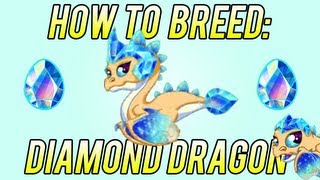 How to Breed  Diamond Dragon DragonVale BEST 2nd try [upl. by Eseret]