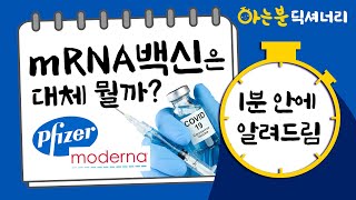 아는분mRNA 백신은 대체 뭘까ㅣ아는분 딕셔너리 [upl. by Godred]