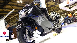 EICMA 2024  Hayabusa amp GSX8R amp Suzuki Racers  Suzuki [upl. by Nosyerg]