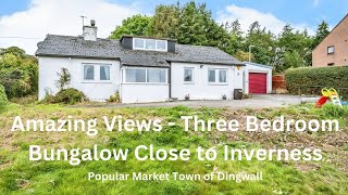 Amazing Views to Inner Cromarty Firth  Large Rear Garden  £310K  414 [upl. by Davina164]