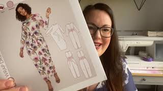 Named Clothing Kielo Wrap Dress amp Jumpsuit Tips and Tricks Sewalong Sewing Video [upl. by Elleirol336]