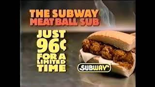 Subway commercial from 1996 [upl. by Yorle]