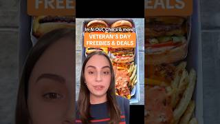 Veteran’s Day Freebies amp Deals fastfood [upl. by Adnicaj]