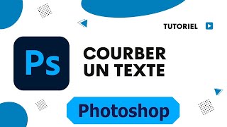 Comment courber un texte Photoshop [upl. by Ennovyhs]