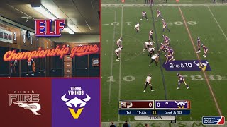 Rhein Fire VS Vienna Vikings  Highlights ELF  Championship Game 2024 [upl. by Cyrie]