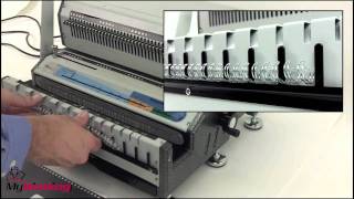 Akiles WireMac E31 Electric Wire Binding Machine Demo  AKWIREMACE31 [upl. by Gaiser638]