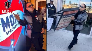 Benzino Pulls Up To Eminems Moms Restaurant In Detroit amp Gets Outright Disrespectful 😱 [upl. by Jone]