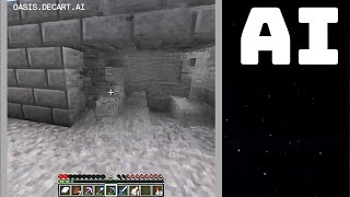 speedrunning AI minecraft nether  end [upl. by Noynek]