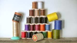 Which Thread should you use for Leather Craft [upl. by Yeltneb]