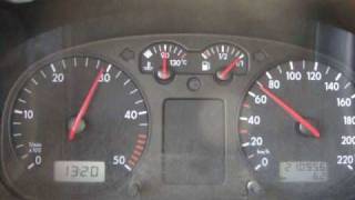 Volkswagen transporter t4 25 TDi 0100 kmh acceleration [upl. by Yrro]